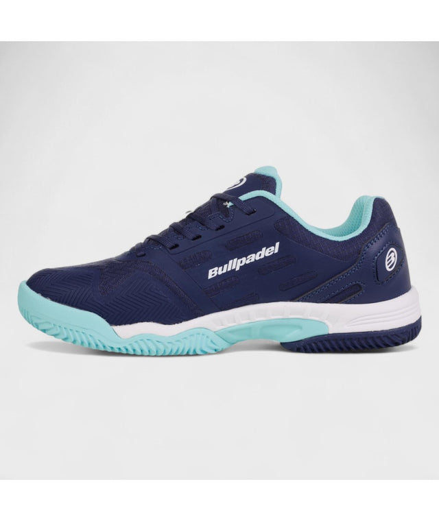 ZAPATILLA BULLPADEL INDIGA W 25I AZUL CELESTE
