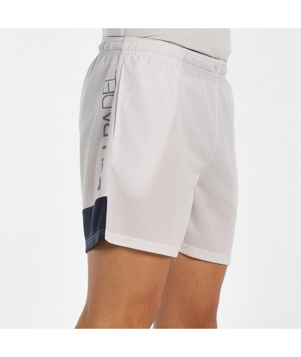 SHORT BULLPADEL LARACHA BLANCO