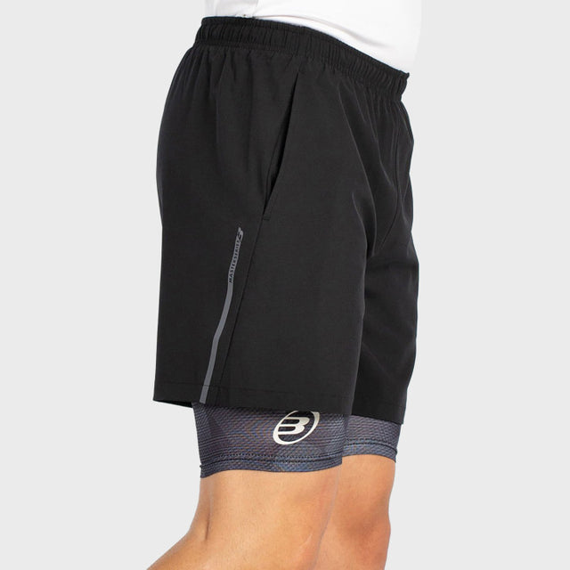 SHORTS MANZAN NEGRO