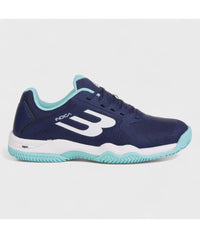 ZAPATILLA BULLPADEL INDIGA W 25I AZUL CELESTE
